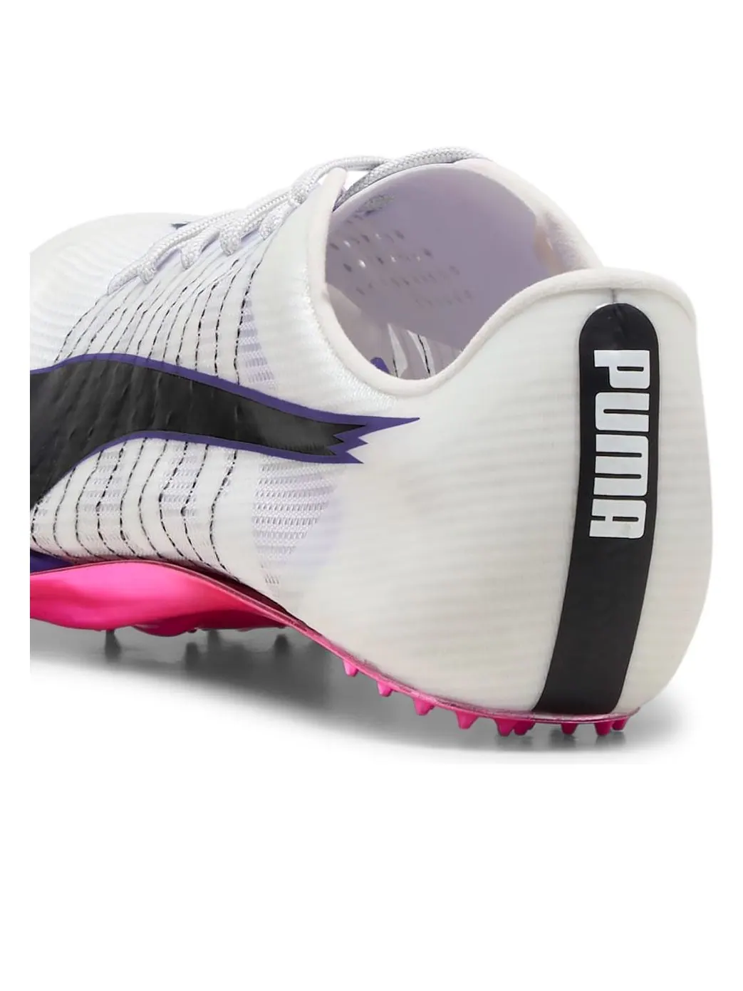 Кроссовки PUMA evoSPEED Sprint Nitro Elite 2 Digitokyo Spikes 'White Black Charm Pink' — изображение 4 из 6, белый