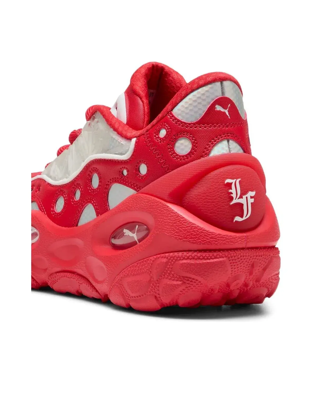 Кроссовки PUMA La France RNR 'For All Time Red PUMA White' 312715-02 — изображение 4 из 6, красный