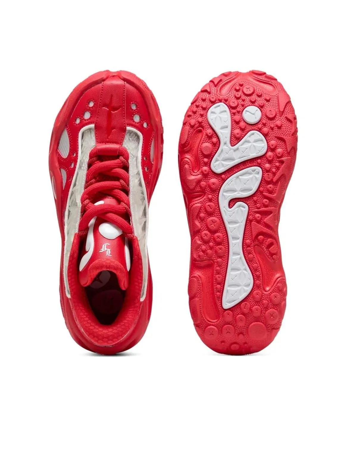 Кроссовки PUMA La France RNR 'For All Time Red PUMA White' 312715-02 — изображение 5 из 6, красный