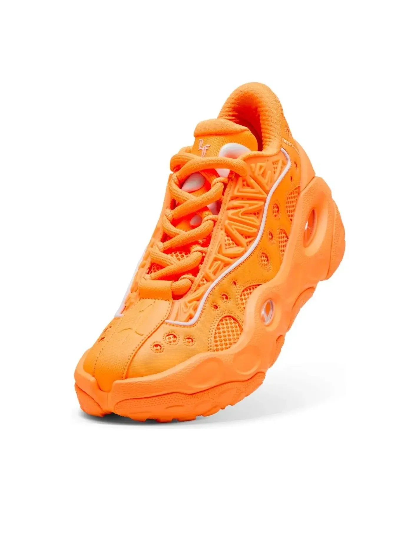 Кроссовки PUMA LaFrancé RNR 'Heat Fire Silver Mist' — изображение 5 из 6, оранжевый