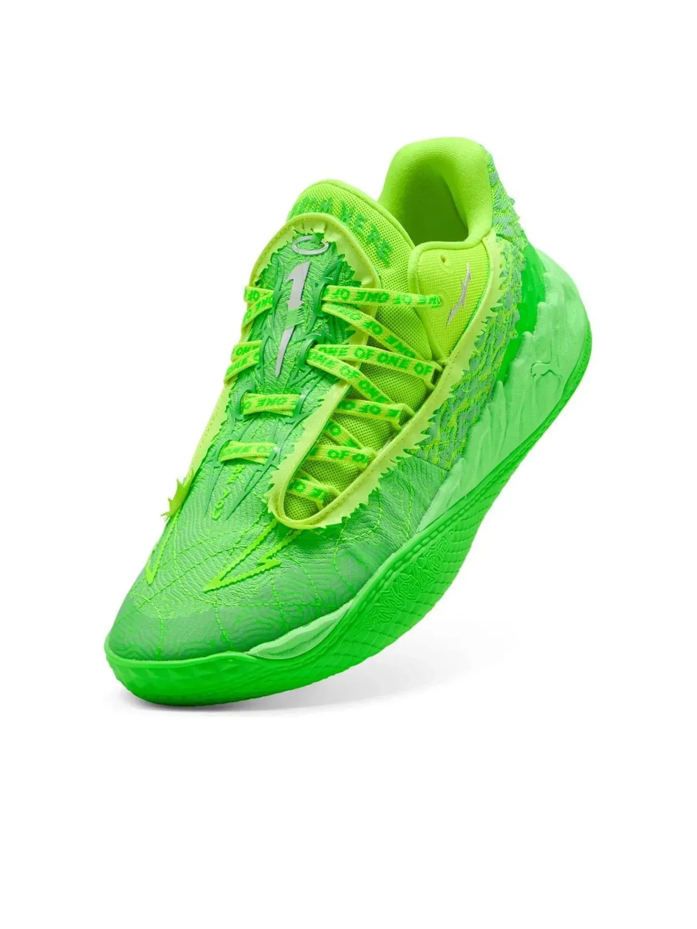 Кроссовки PUMA LaMelo MB.05 Lo Flourish 312753-01 — изображение 3 из 6, зеленый