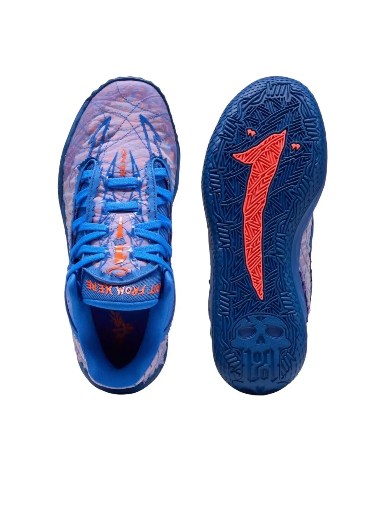 Мужские кроссовки с низким верхом PUMA MB.05 Bluemazing — изображение 3 из 5, синий