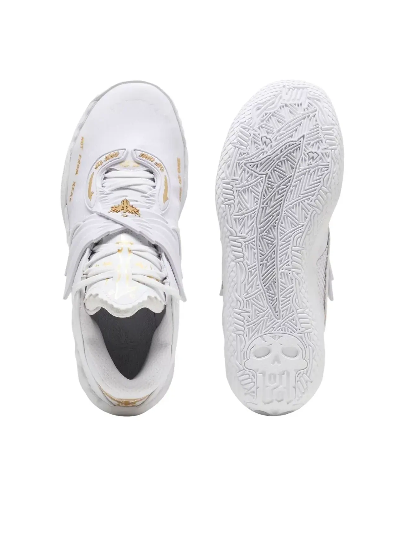 Кроссовки PUMA MB.05 'Mist' — изображение 2 из 5, белый