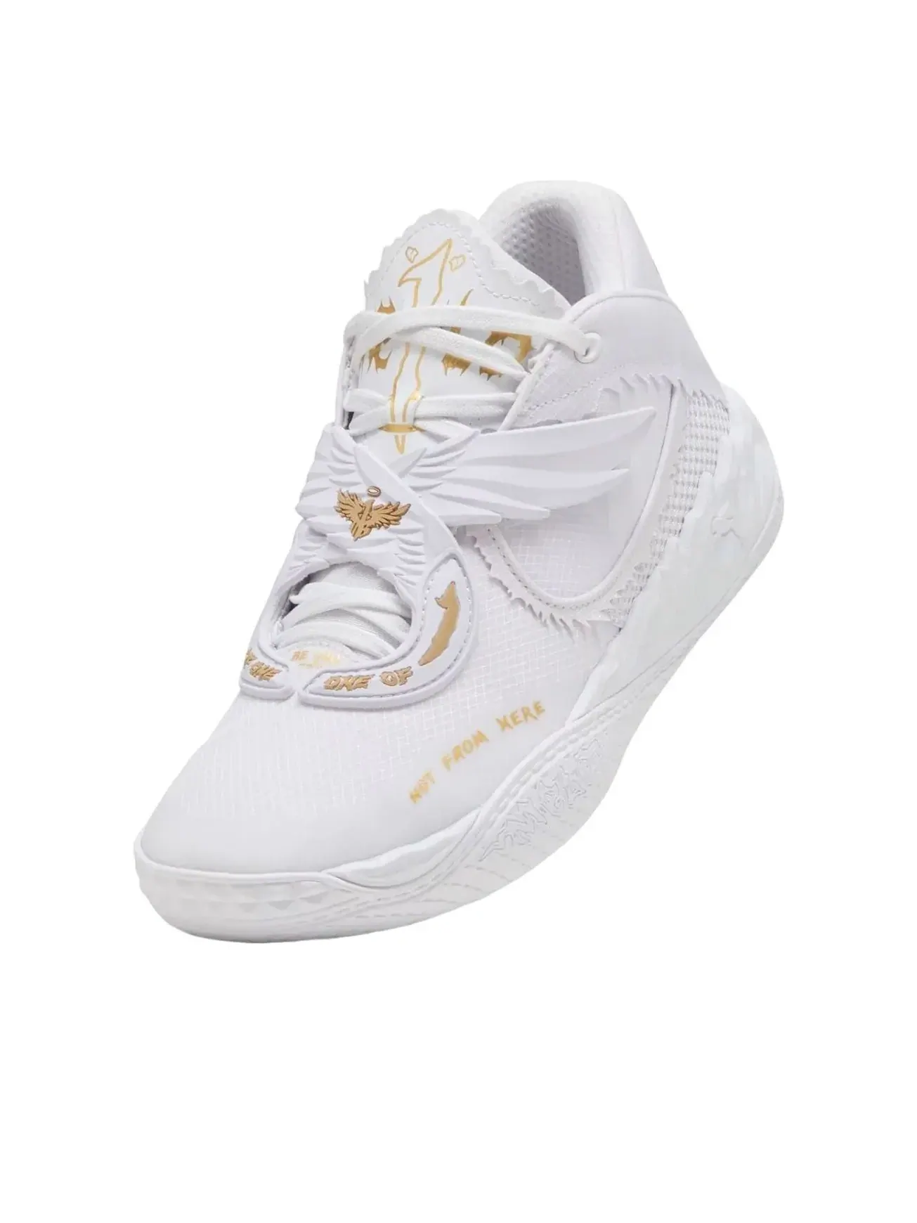 Кроссовки PUMA MB.05 'Mist' — изображение 3 из 5, белый