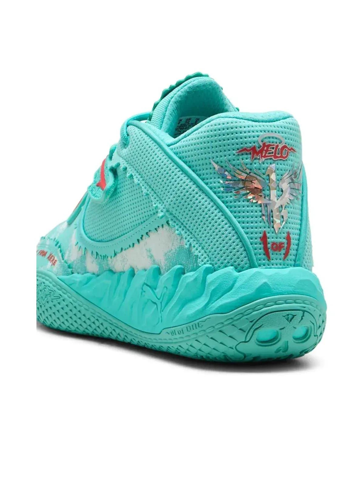 Кроссовки PUMA MB.05 Melo World 'Aquatic For All Time Red' 312798-01 — изображение 4 из 6, синий