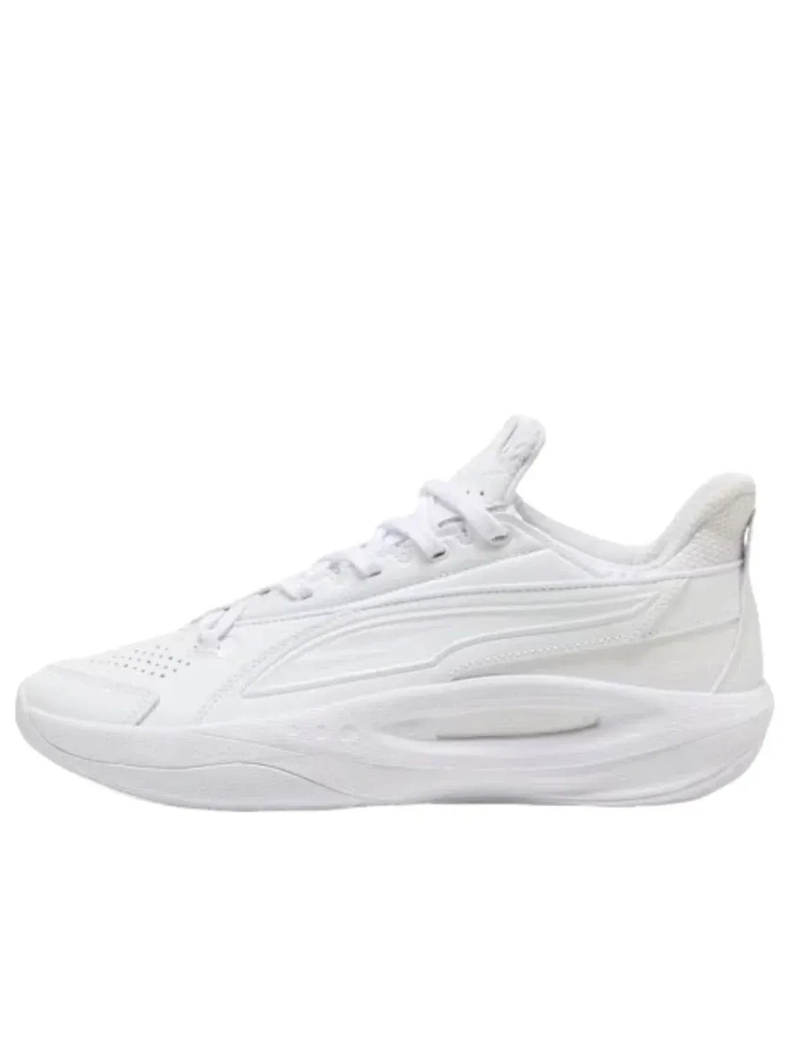 Мужские баскетбольные кроссовки с шнуровкой Scoot Zeros PUMA — изображение 1 из 5, белый