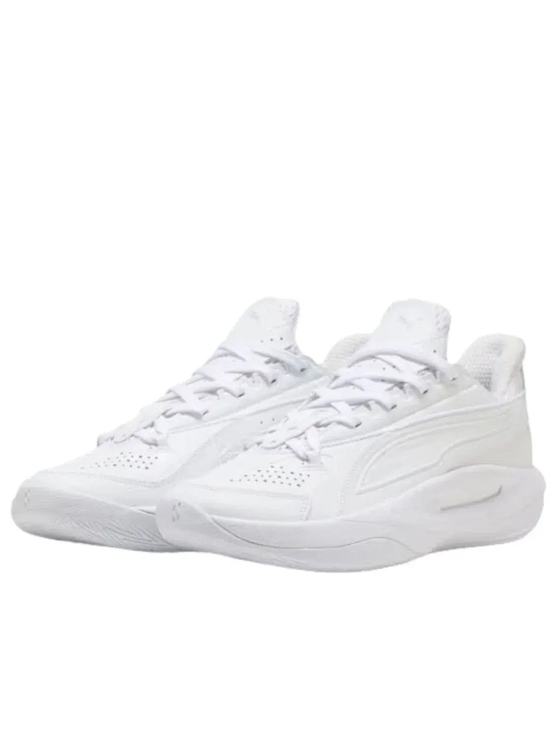 Мужские баскетбольные кроссовки с шнуровкой Scoot Zeros PUMA — изображение 2 из 5, белый