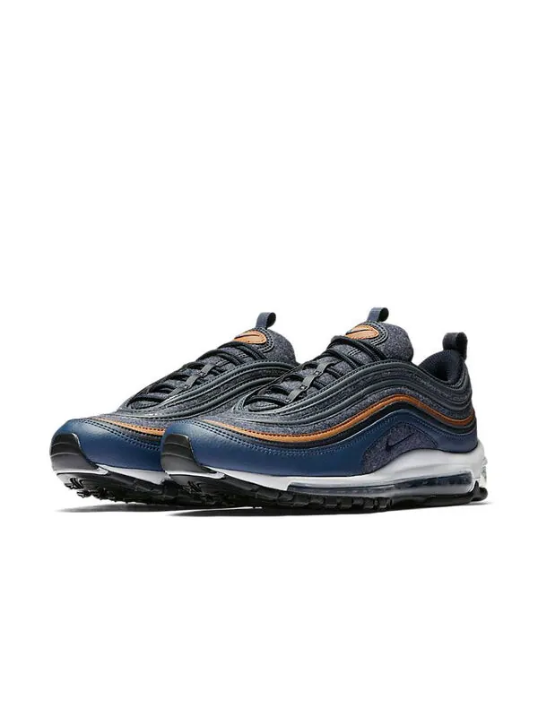 Кроссовки air max 97 премиум Nike — изображение 3 из 4, синий/темный-коричневый