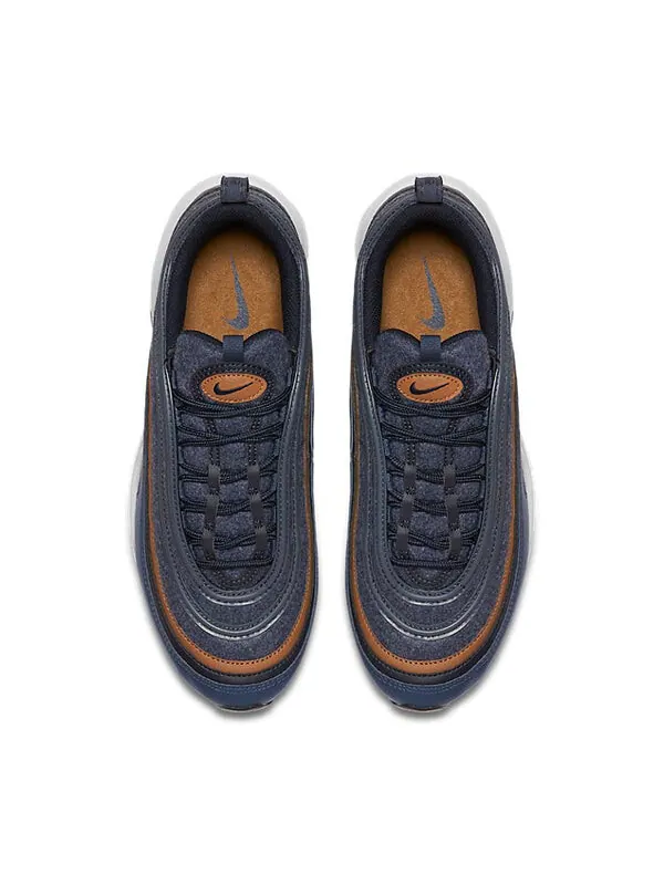 Кроссовки air max 97 премиум Nike — изображение 4 из 4, синий/темный-коричневый