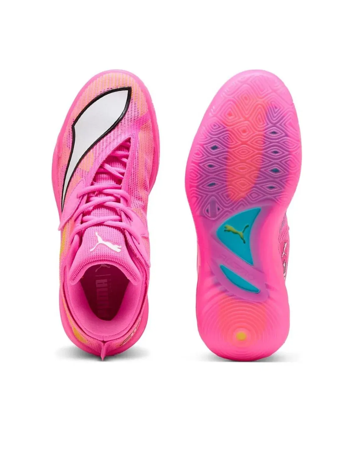 Кроссовки PUMA All-Pro NITRO 2 'Showtime' 312842-01 — изображение 3 из 6, розовый