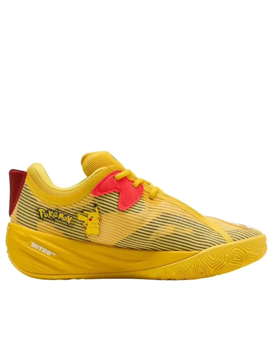 Кроссовки PUMA All-Pro Nitro 'Pikachu' — изображение 2 из 5, желтый