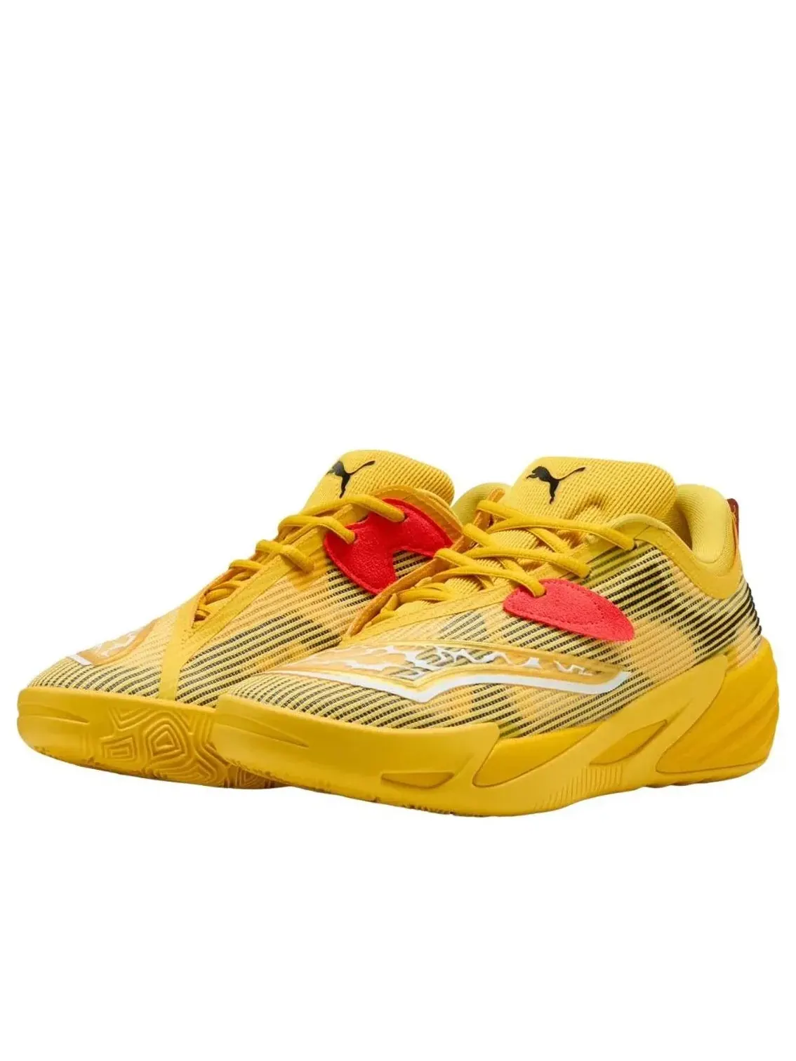 Кроссовки PUMA All-Pro Nitro 'Pikachu' — изображение 3 из 5, желтый