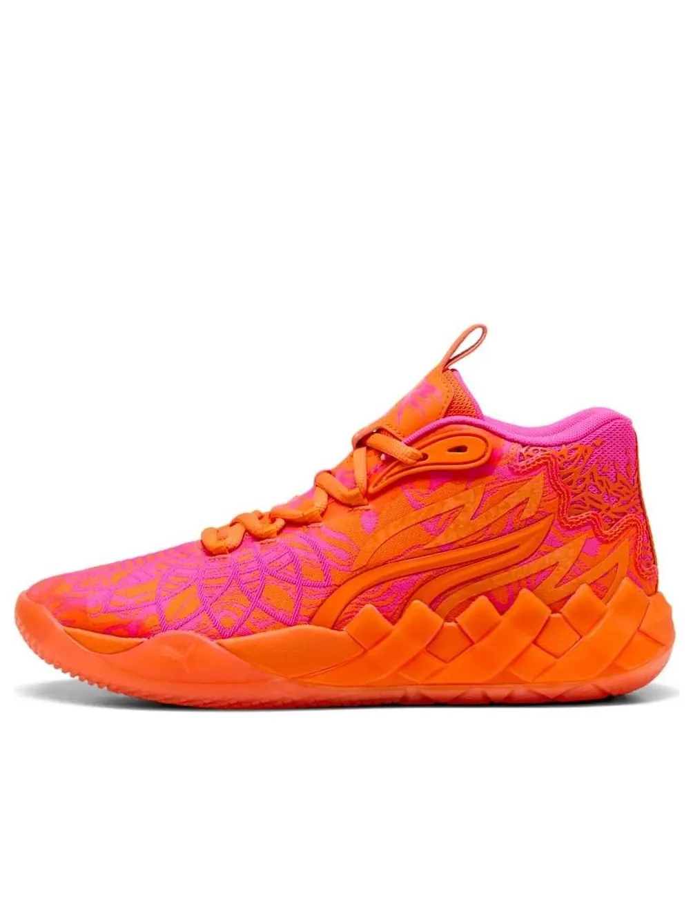 Кроссовки PUMA MB.01 'Mash Up' — изображение 1 из 5, оранжевый