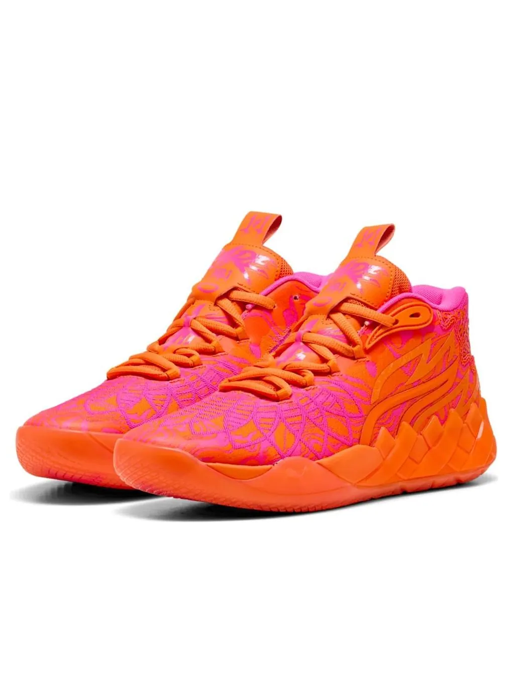 Кроссовки PUMA MB.01 'Mash Up' — изображение 2 из 5, оранжевый