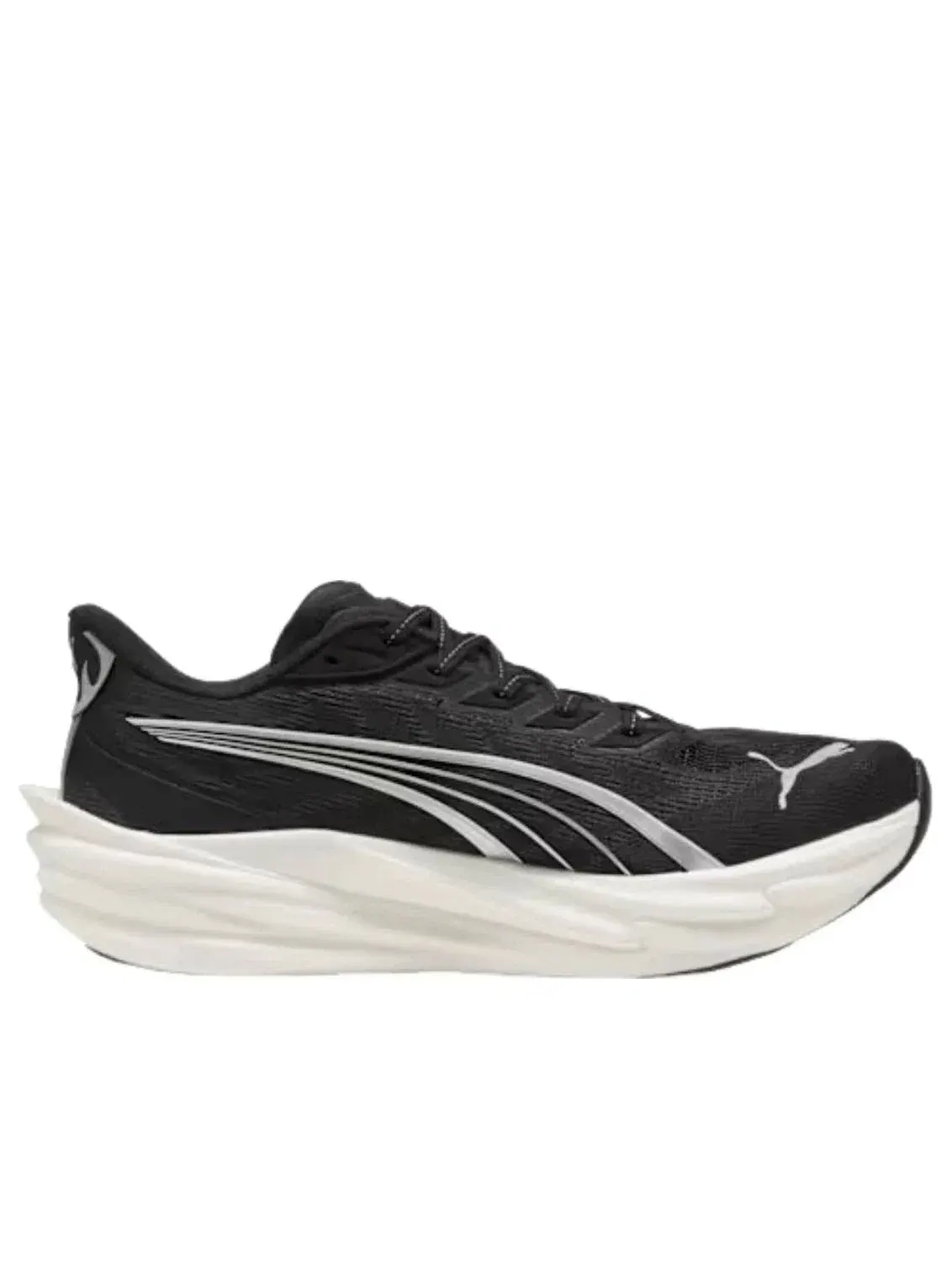 Мужские беговые кроссовки с шнуровкой Deviate Nitro 4 PUMA — изображение 4 из 5, черный