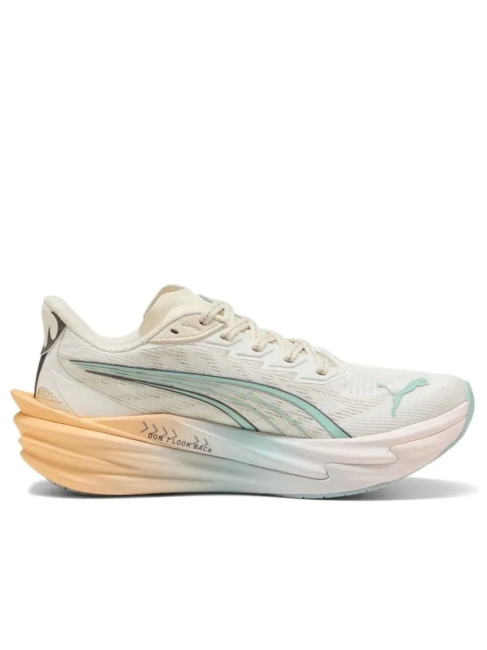 Женские кроссовки для бега с шнуровкой Deviate Nitro 4 PUMA — изображение 2 из 6, белый