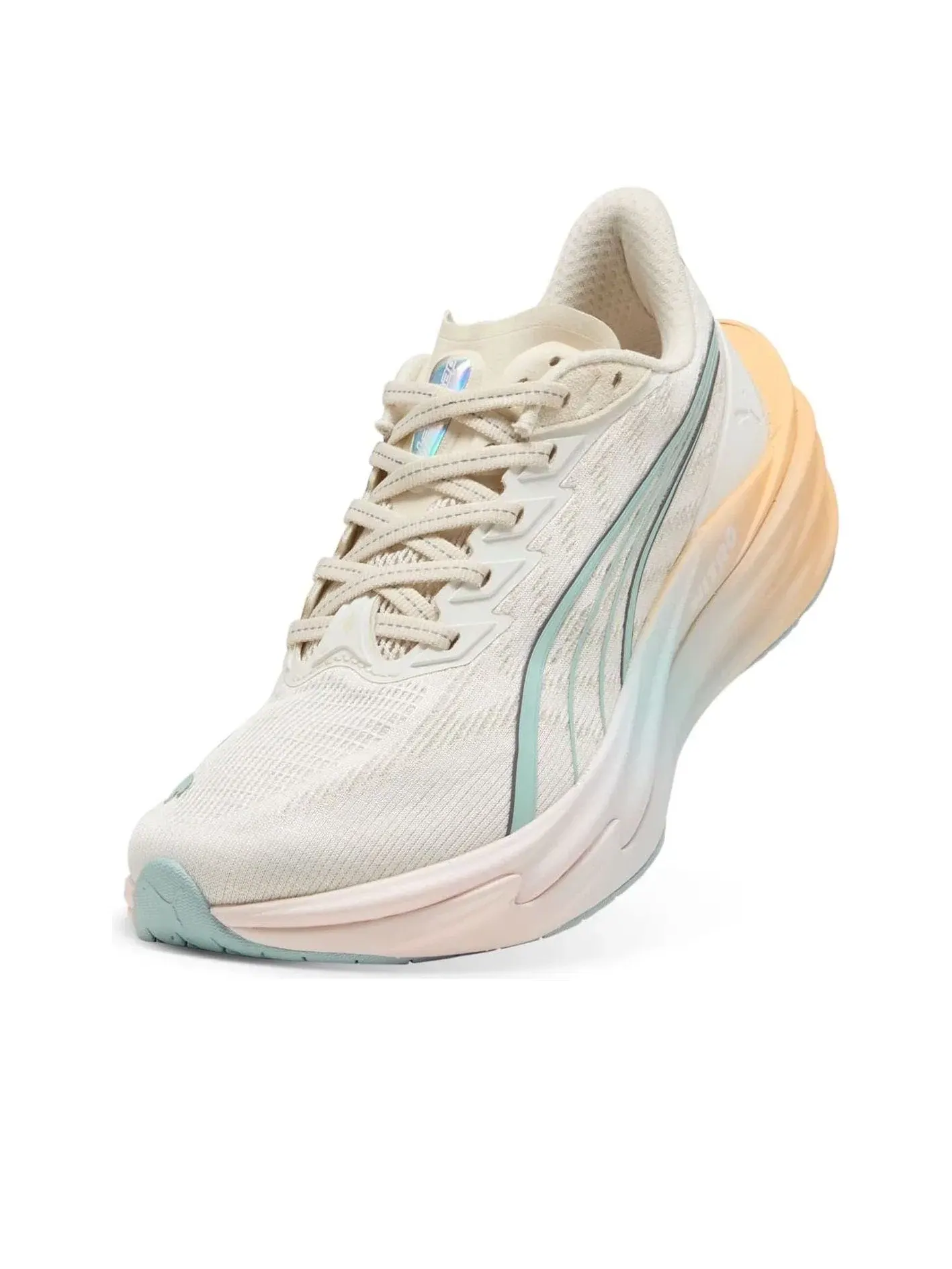 Женские кроссовки для бега с шнуровкой Deviate Nitro 4 PUMA — изображение 3 из 6, белый