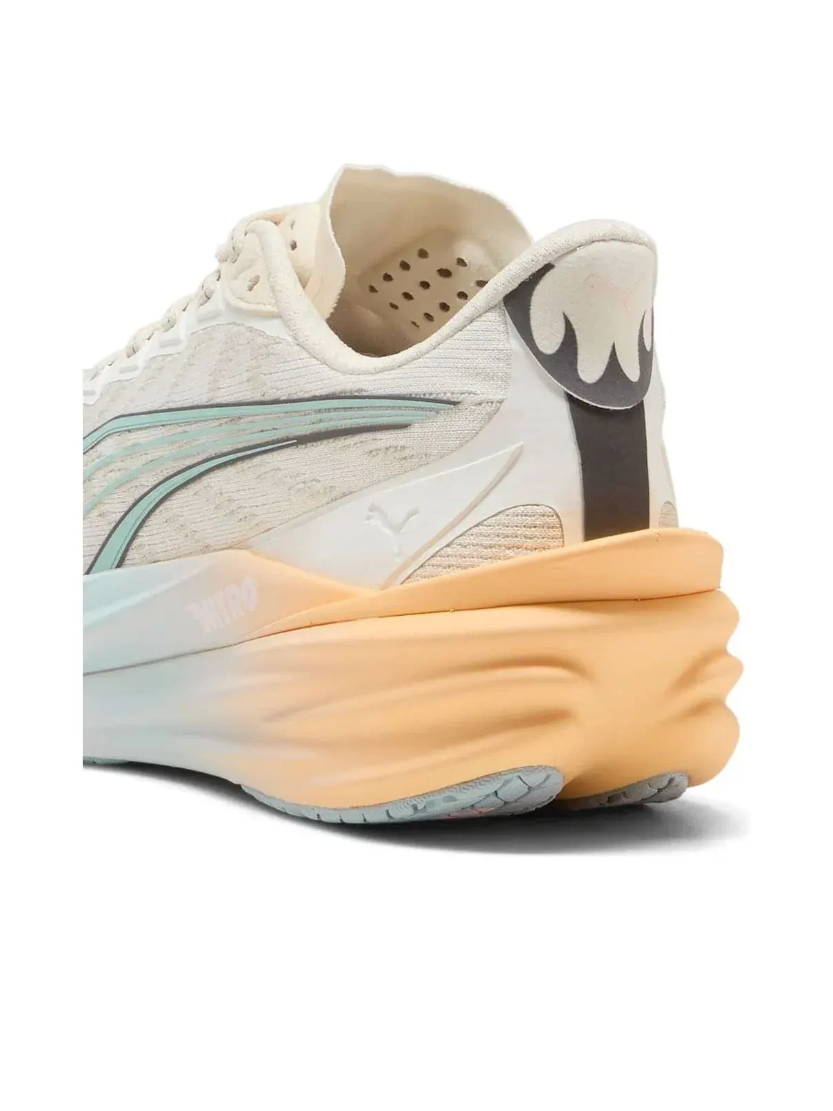 Женские кроссовки для бега с шнуровкой Deviate Nitro 4 PUMA — изображение 4 из 6, белый