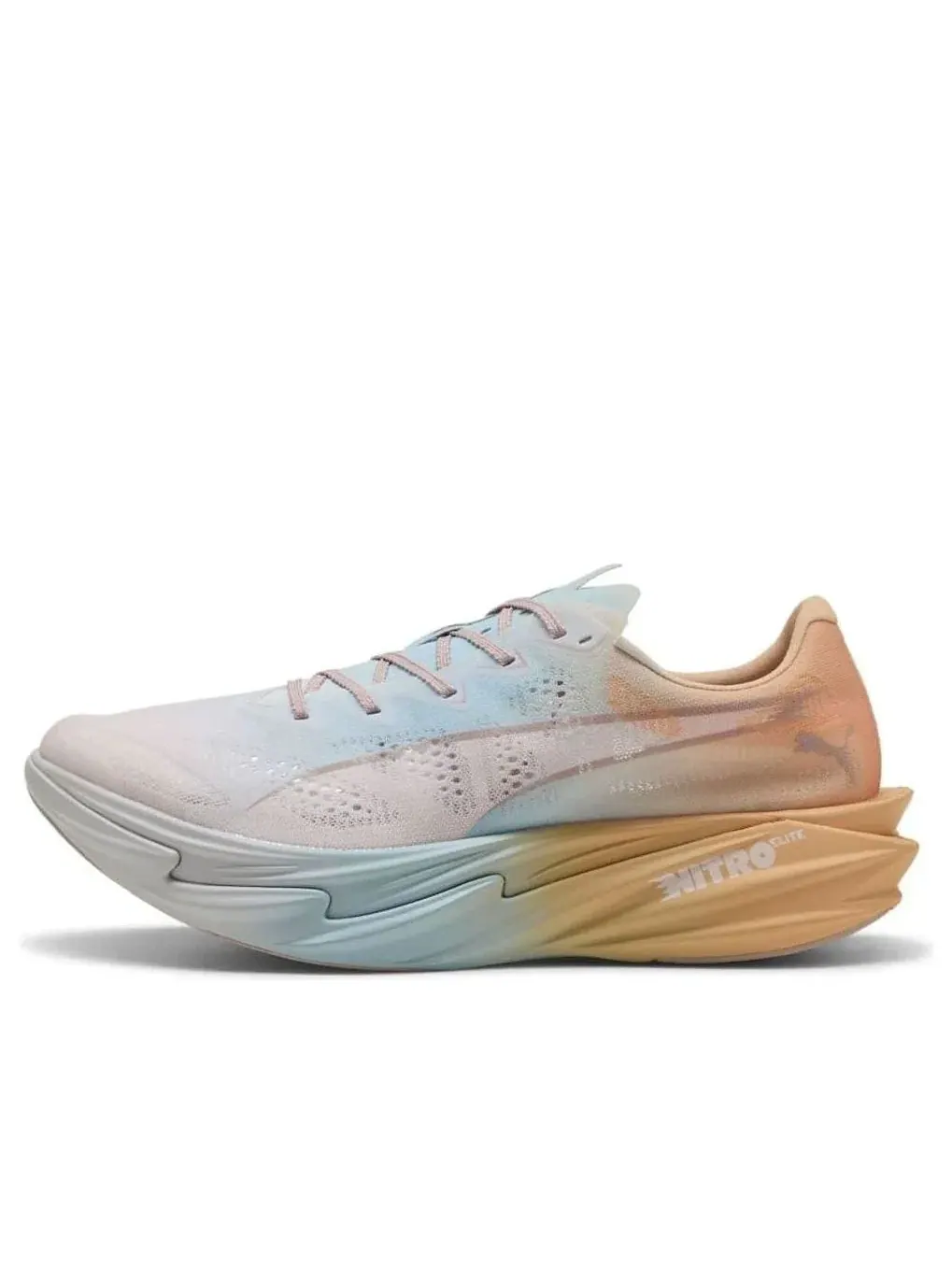 Кроссовки PUMA Deviate Nitro Elite 4 'Run Club Jasmine Flower' 312907-01 — изображение 1 из 6, розовый