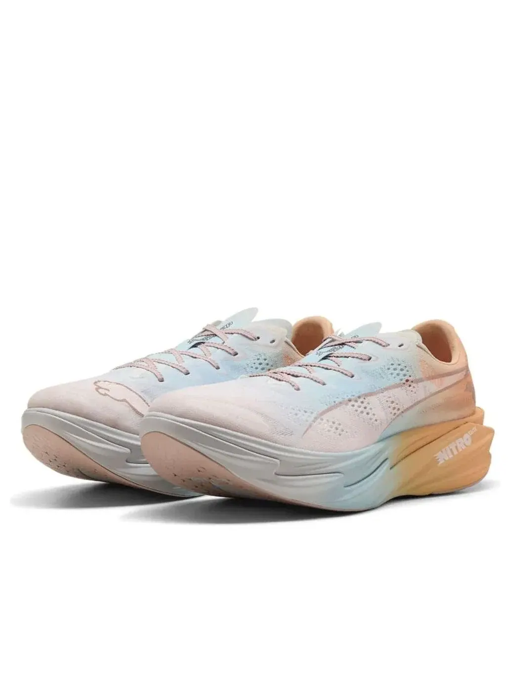 Кроссовки PUMA Deviate Nitro Elite 4 'Run Club Jasmine Flower' 312907-01 — изображение 5 из 6, розовый