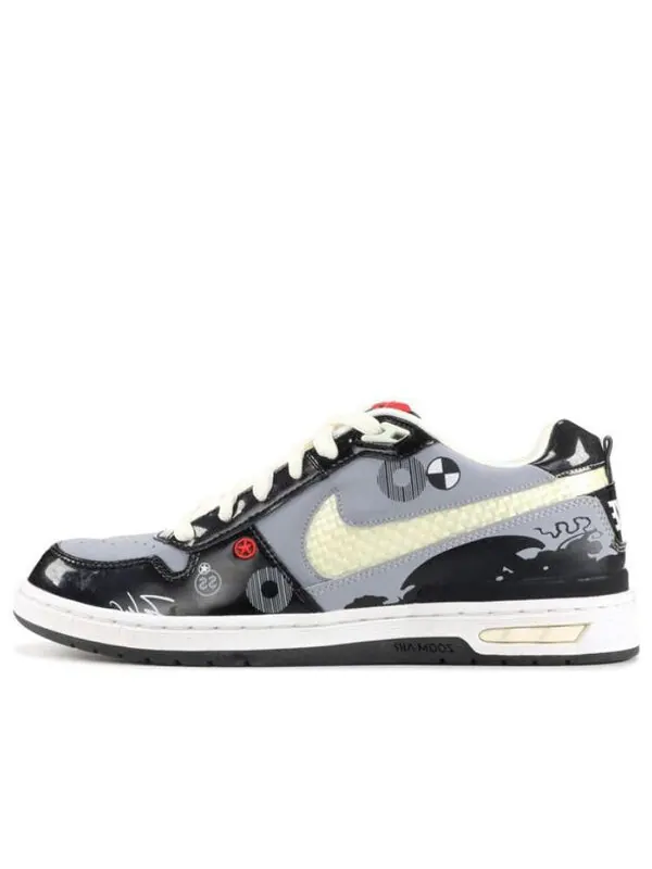Кроссовки paul rodriguez zoom air elite Nike — изображение 1 из 3, серый/белый/черный