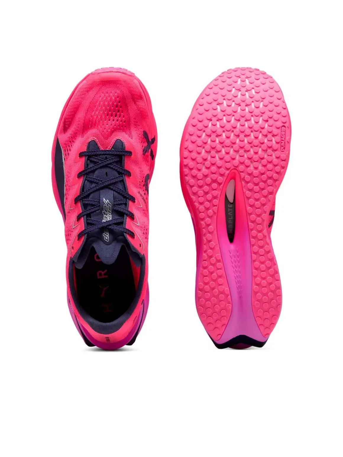 Кроссовки PUMA x HYROX Deviate Nitro Elite 4 'Pure Pink' — изображение 3 из 6, розовый