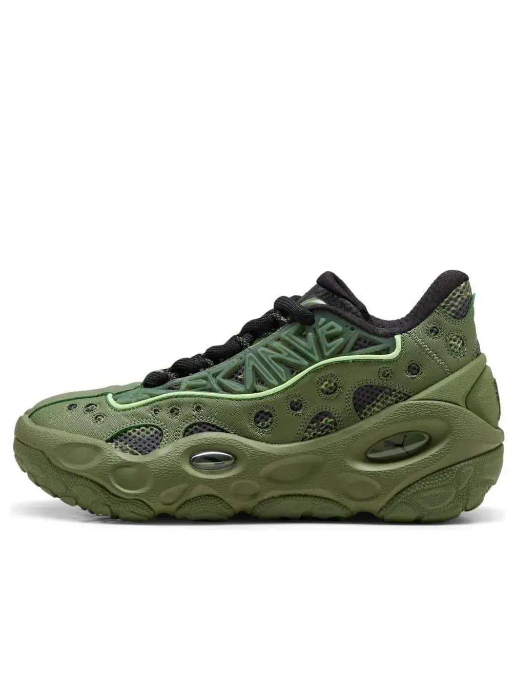 Кроссовки PUMA LaMelo Ball LaFrancé RNR 'Camo' — изображение 1 из 6, зеленый