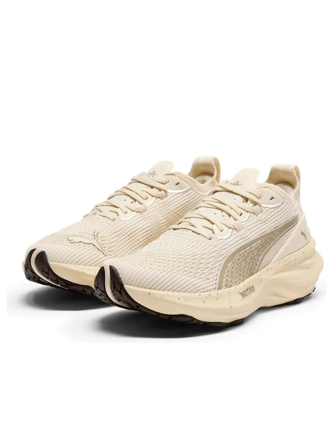 (WMNS) Puma x Alex Toussaint ForeverRun Nitro 2 'Alpine Snow Velvet Moss' — изображение 6 из 6, черный
