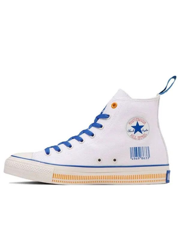 Кроссовки x nissin cup noodles all star hi sea food 'white blue' Converse — изображение 1 из 4, белый/синий