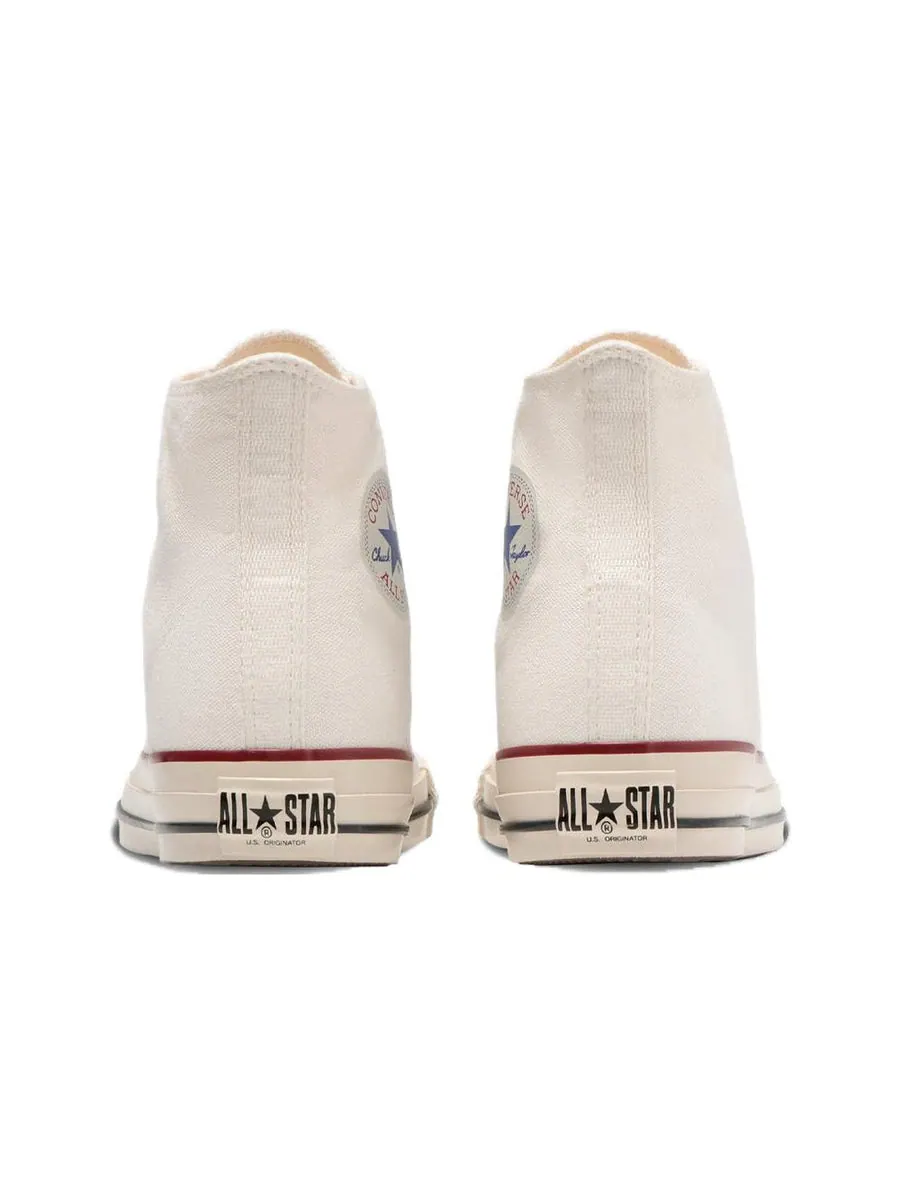 Кроссовки Converse All Star US High Top 'White' — изображение 6 из 7, белый