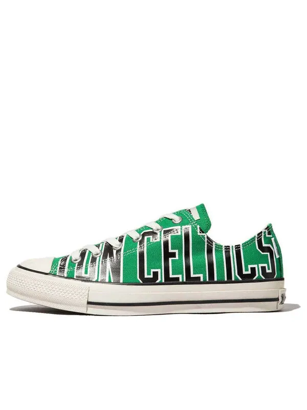 Кроссовки Converse All Star x NBA OX 'Boston Celtics' — изображение 1 из 1, серый/черный/белый