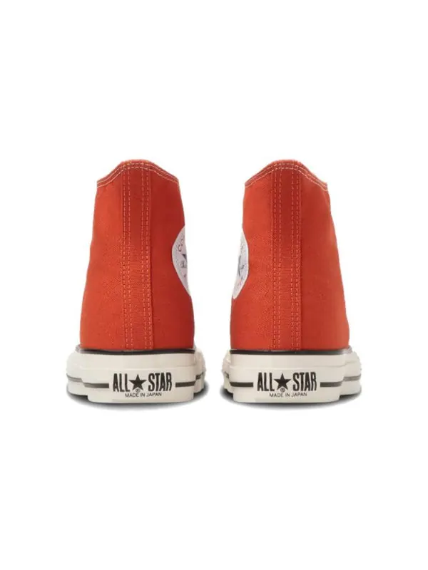 Кроссовки canvas all star made in japan high top 'dark orange' Converse — изображение 4 из 4, оранжевый