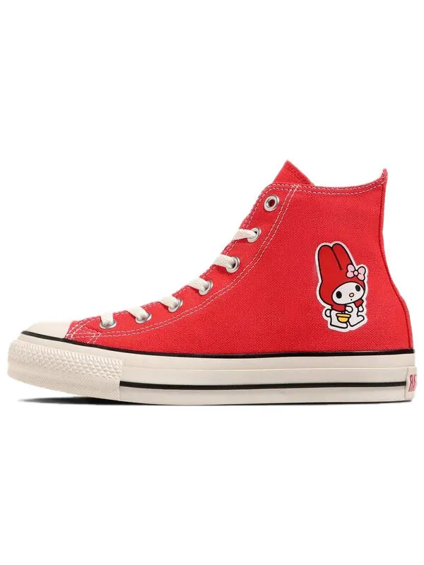 Кроссовки x sanrio all star my melody high top 'red' Converse — изображение 2 из 4, красный/белый