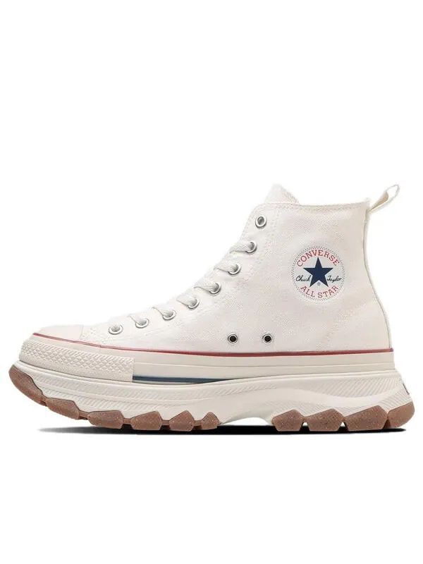 Кроссовки all star trekwave high top 'white' Converse — изображение 1 из 4, белый/коричневый