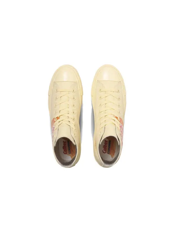 Кроссовки all star hi x calbee potato chips 'consomme punch' Converse — изображение 4 из 4, бежевый/желтый/красный