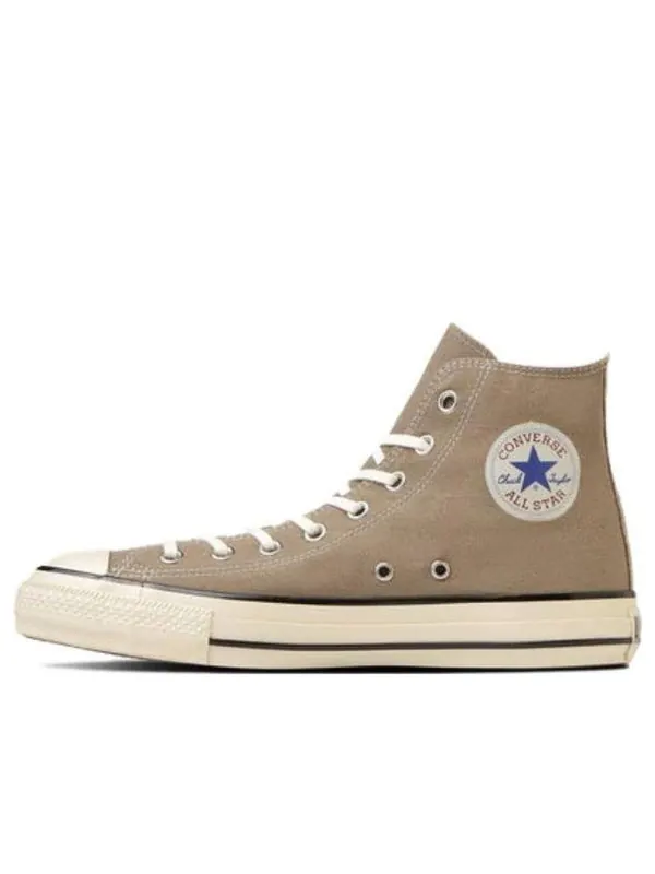 Кроссовки all star us high top 'tan' Converse — изображение 1 из 4, бежевый/белый