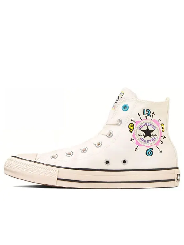 Кроссовки all star tamagotchi high top 'white' Converse — изображение 1 из 4, белый/розовый/синий