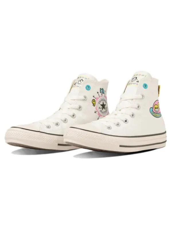 Кроссовки all star tamagotchi high top 'white' Converse — изображение 3 из 4, белый/розовый/синий