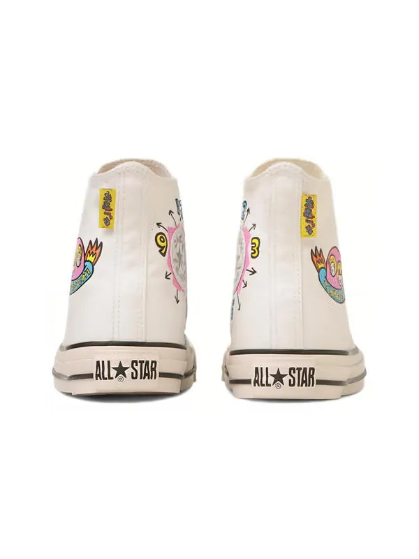 Кроссовки all star tamagotchi high top 'white' Converse — изображение 4 из 4, белый/розовый/синий