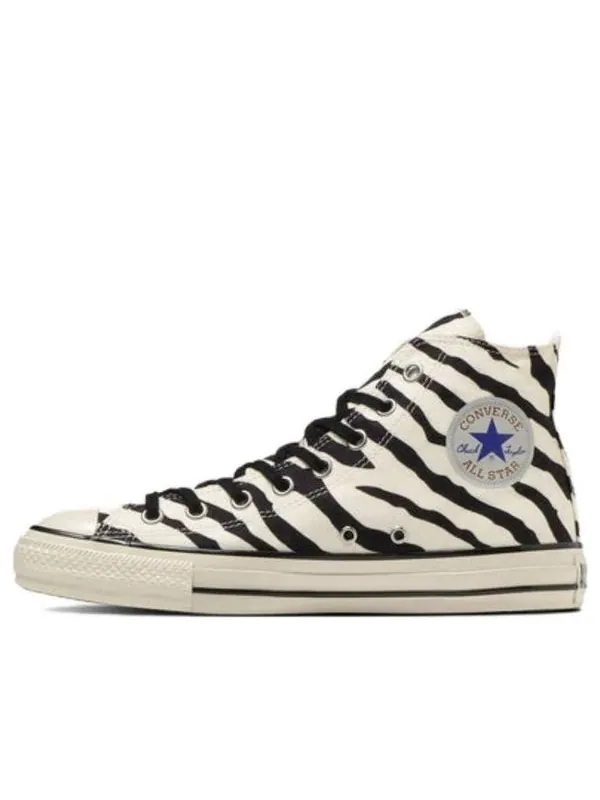 Кроссовки all star us zebra high top 'zebra' Converse — изображение 1 из 4, белый/черный