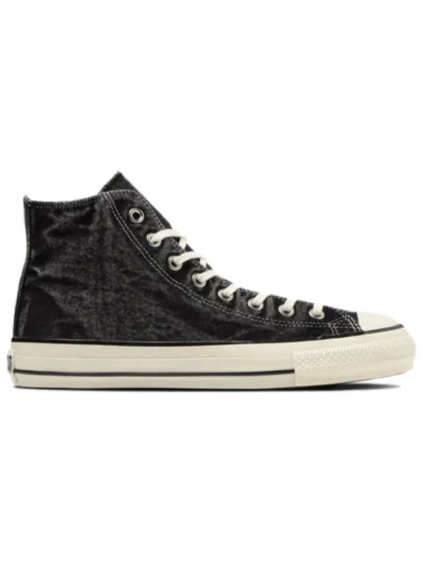 Кроссовки all star us aged denim high top 'aged black' Converse — изображение 2 из 4, черный/белый