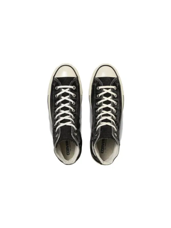 Кроссовки all star us aged denim high top 'aged black' Converse — изображение 3 из 4, черный/белый