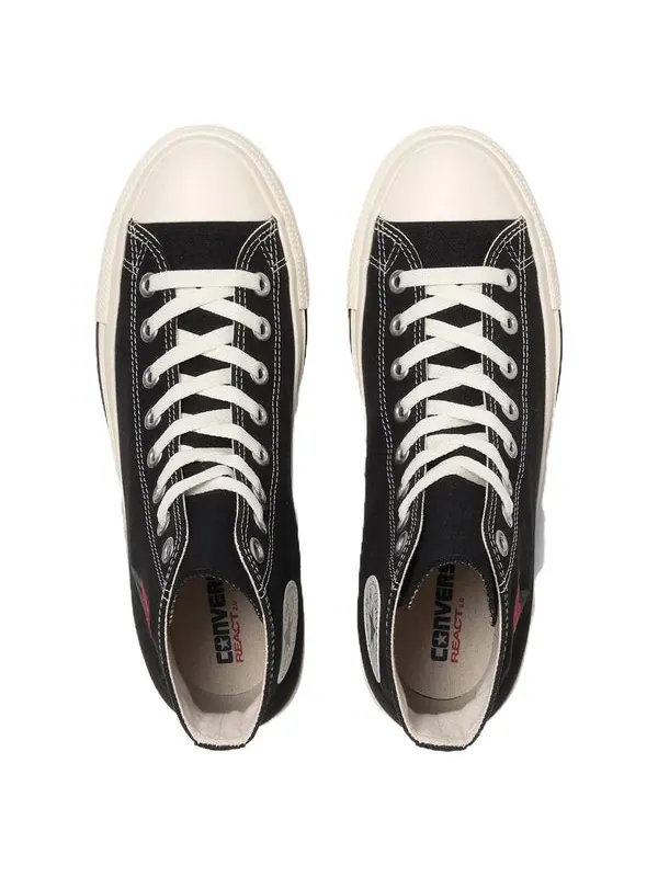 Кроссовки all star rose embroidery hi 'black white red' Converse — изображение 4 из 4, черный/белый/красный