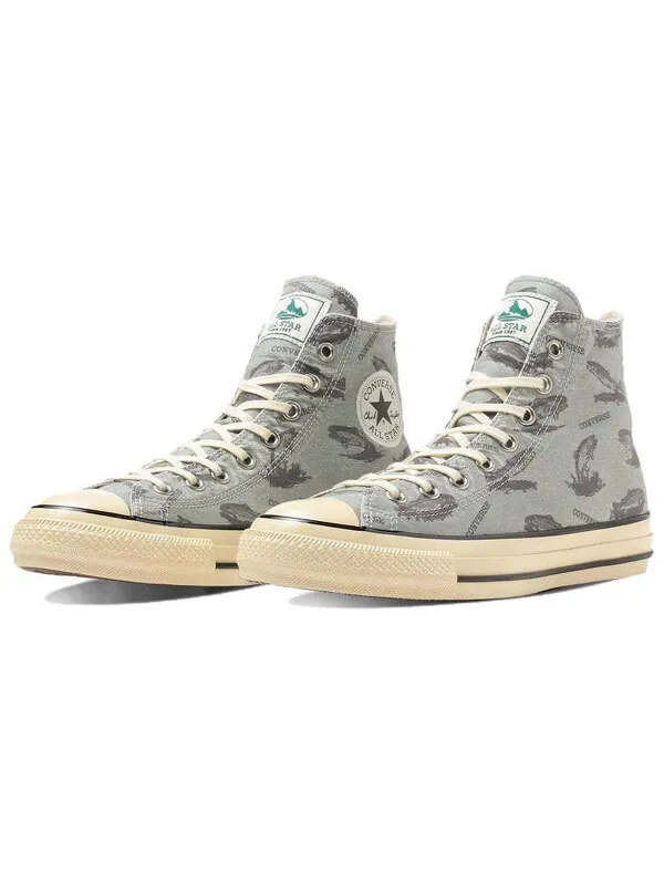 Кроссовки all star us hunting hi 'grey white' Converse — изображение 2 из 4, серый/белый