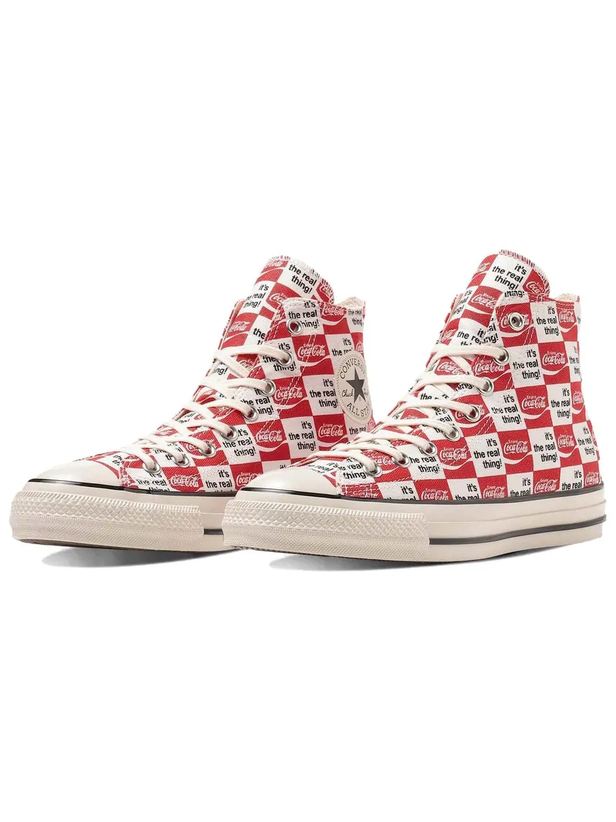 Кроссовки Converse All Star US Coca-Cola CK 'Red White' — изображение 2 из 5, красный