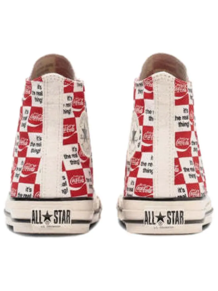 Кроссовки Converse All Star US Coca-Cola CK 'Red White' — изображение 4 из 5, красный