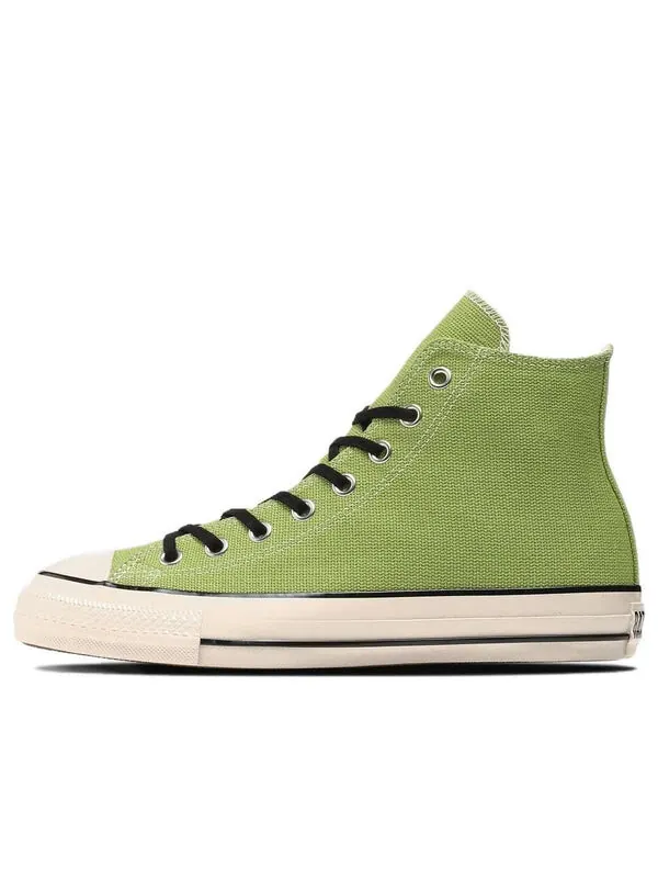 Кроссовки all star us hemp hi 'green white' Converse — изображение 1 из 4, зеленый/белый