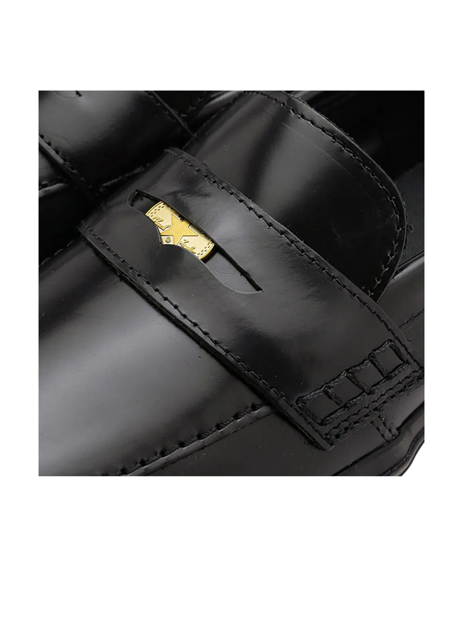 Кеды Converse All Star Coinloafer 'Black' — изображение 5 из 5, черный/золотистый