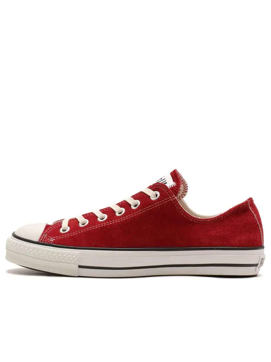 Кроссовки Converse All Star J Ox 'Red Suede' — изображение 1 из 4, красный