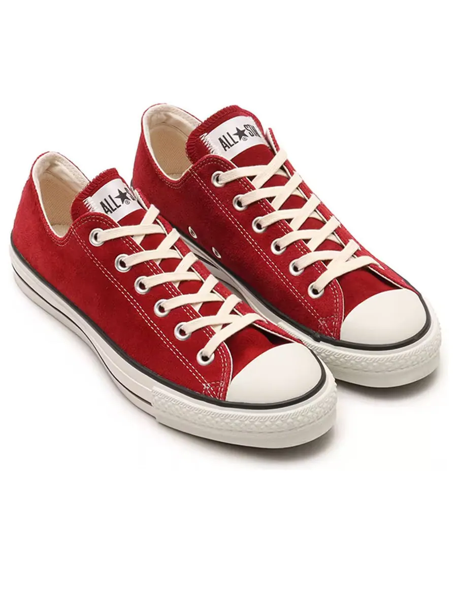 Кроссовки Converse All Star J Ox 'Red Suede' — изображение 2 из 4, красный